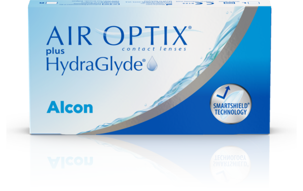 AIR OPTIX® plus HydraGlyde® monthly contact lenses