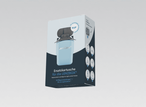 LenzCare RGP - Multipurpose Solution for Hard Lenses (92ml Cartridge) - Image 2
